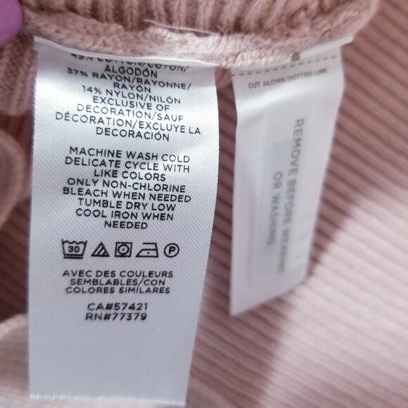 Ann Taylor Ruffle Knit Sweater Blouse - Picture 9 of 10